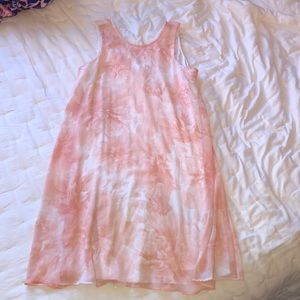 Calvin Klein flower print dress